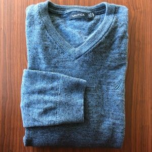 Nautica Navy Blue Sweater